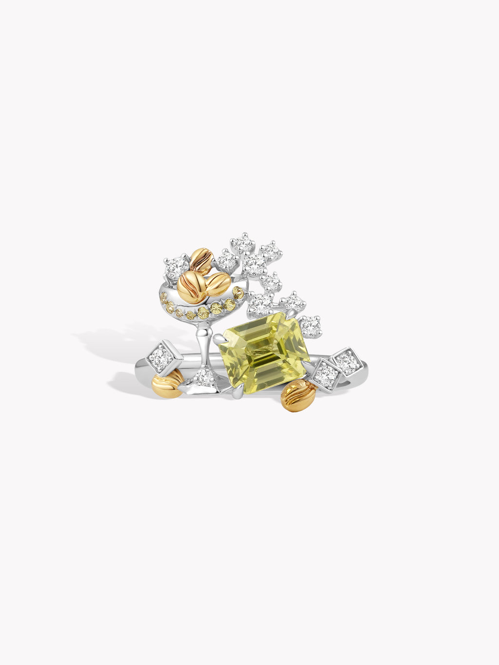 Chrysoberyl Espresso Martini Ring
