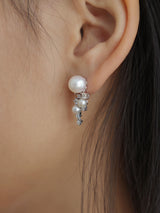 The Halina Gold-Filled Saltwater Pearl Earring