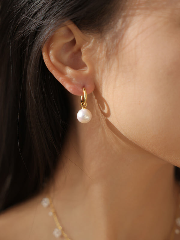 The Medea Gold-Filled Edison Pearl Earring