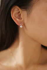 The Melody 18K Akoya Pearl Earring