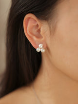 The Daisy 925 Silver Keshi Pearl Earrings