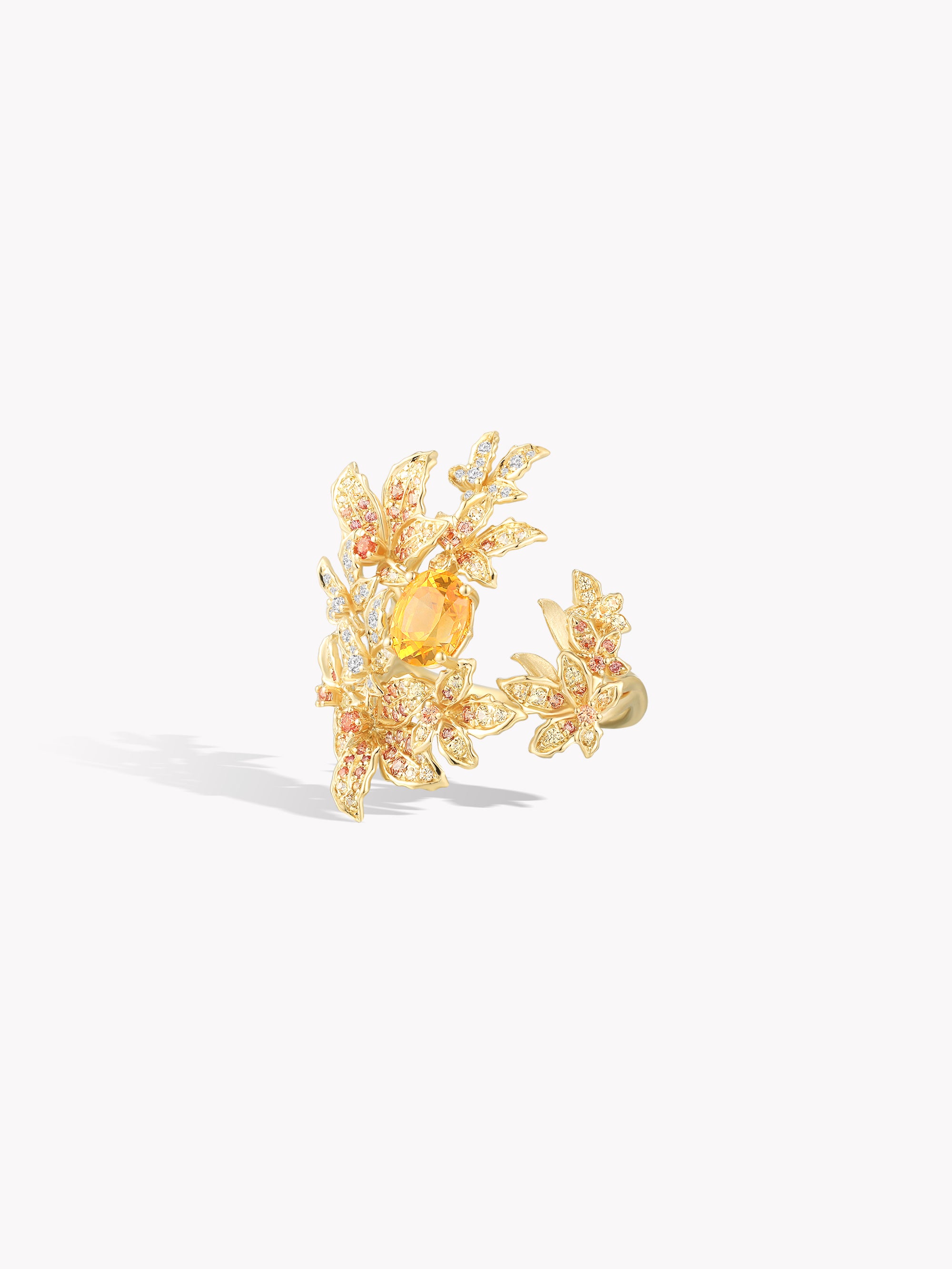 Maple Leaf Open Ring