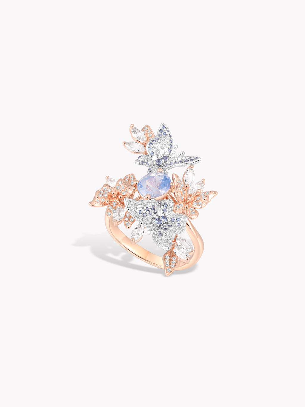 Lacewing Sapphire Ring