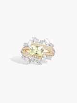 Chrysoberyl Twisted Ring