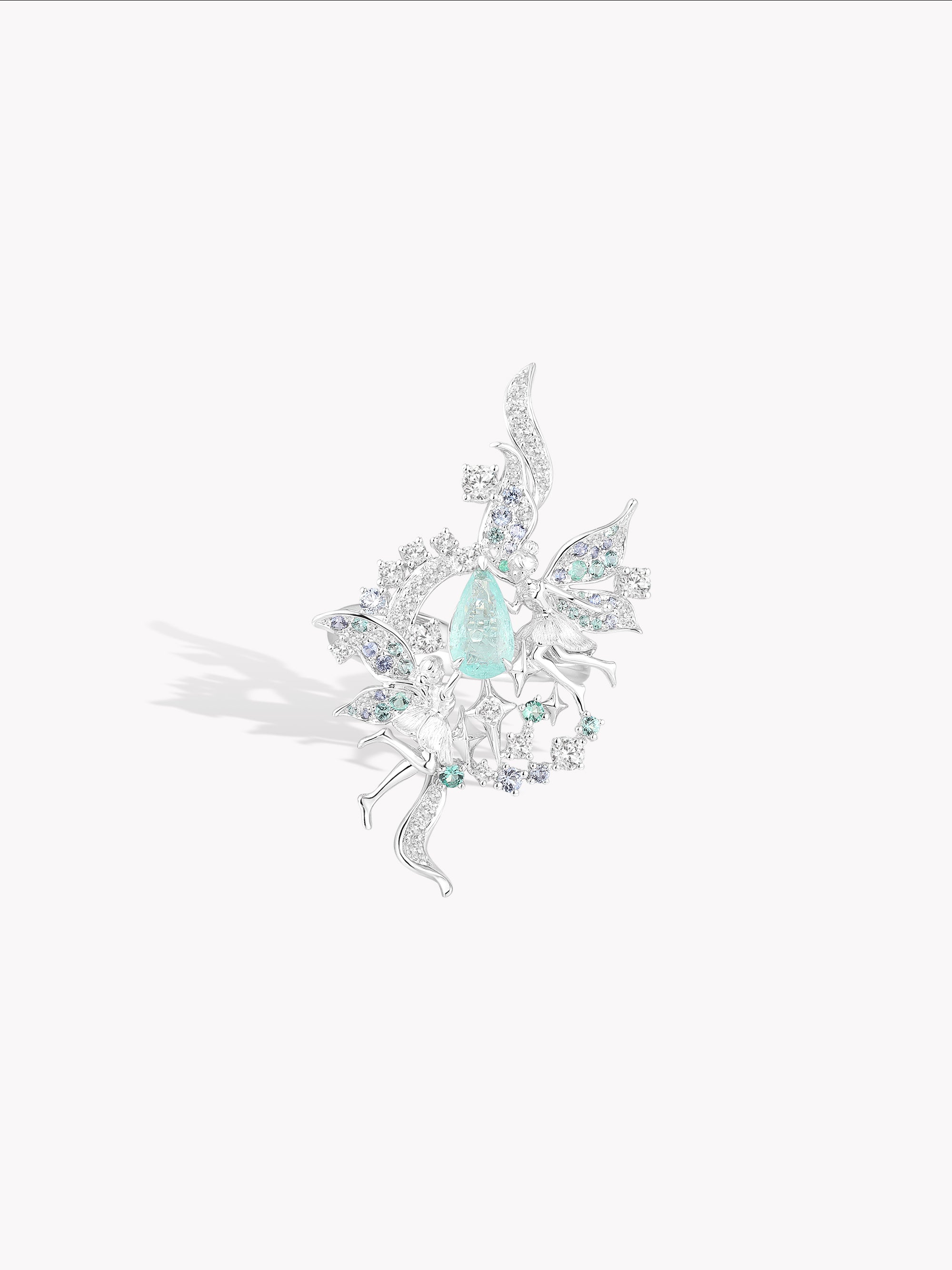 Paraiba Twin Faerie Ring
