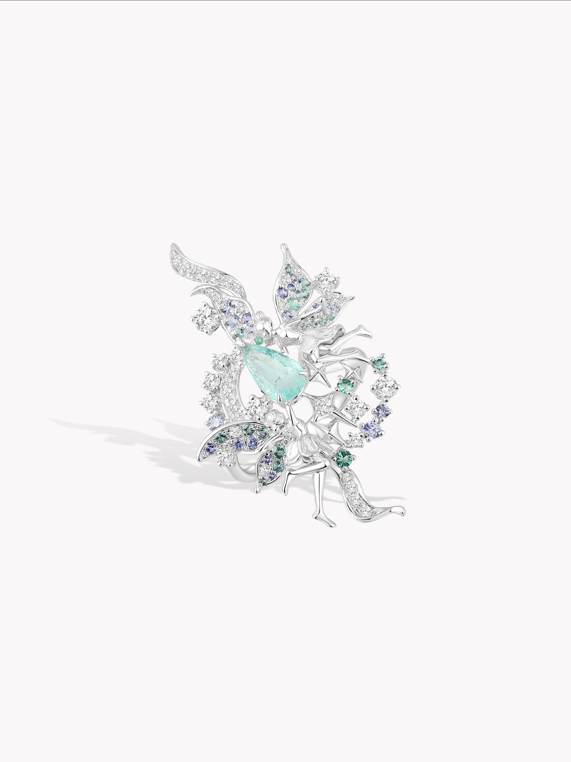 Paraiba Twin Faerie Ring
