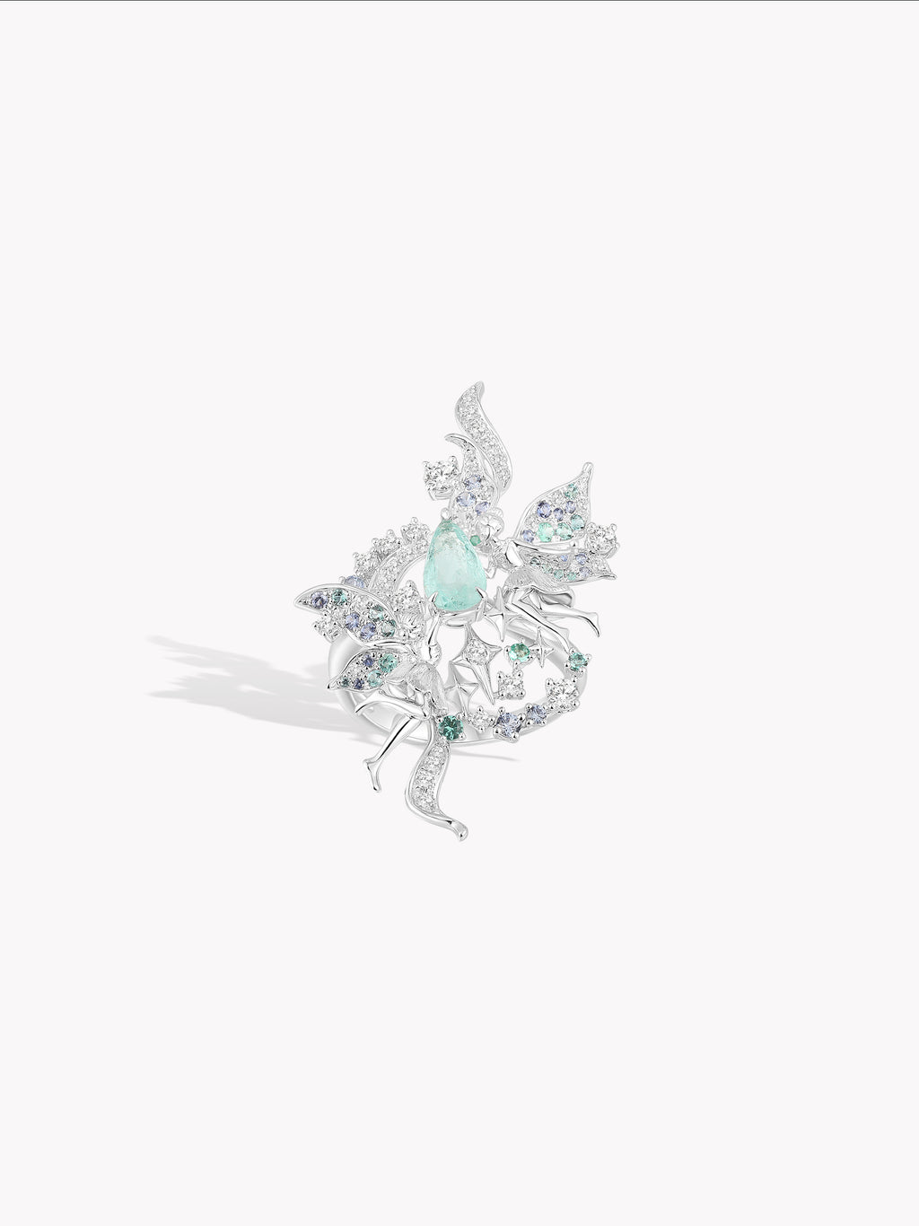 Paraiba Twin Faerie Ring