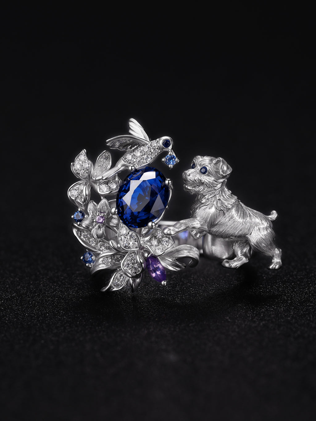 Bespoke Archieve: Iris Garden Guardian Ring