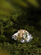 Bespoke Archieve: Lily of the Valley Kitten Ring