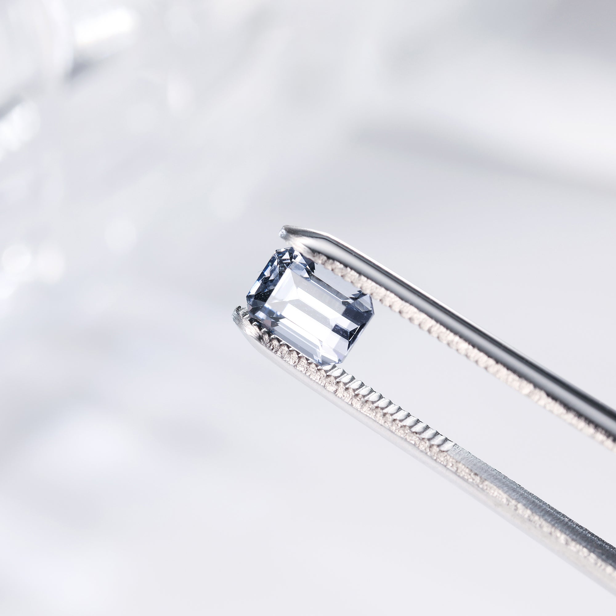 2.01ct Rectangle Grey Spinel