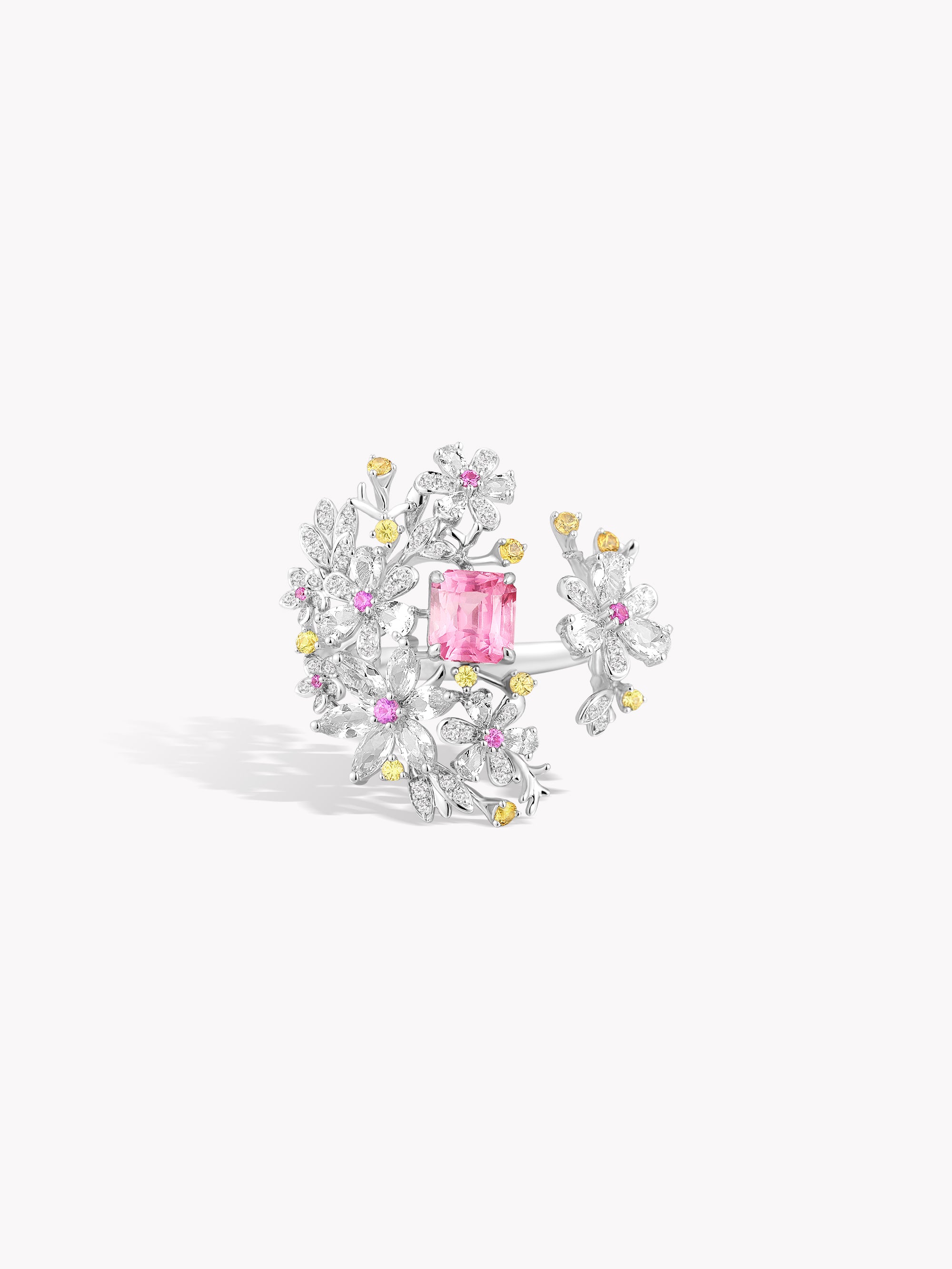 Mahenge Floral Branch Ring