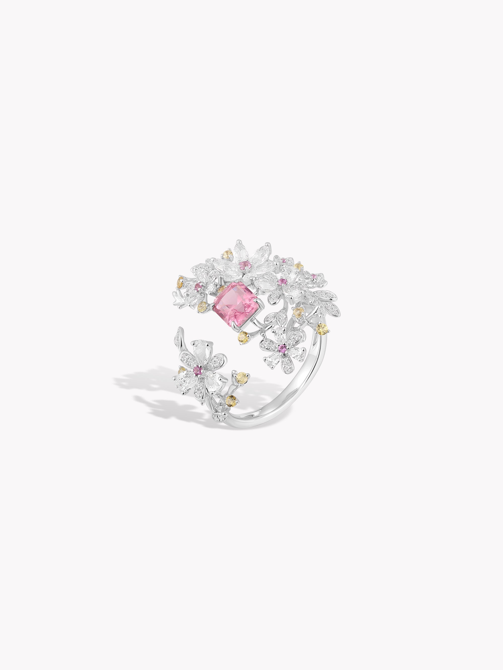 Mahenge Floral Branch Ring