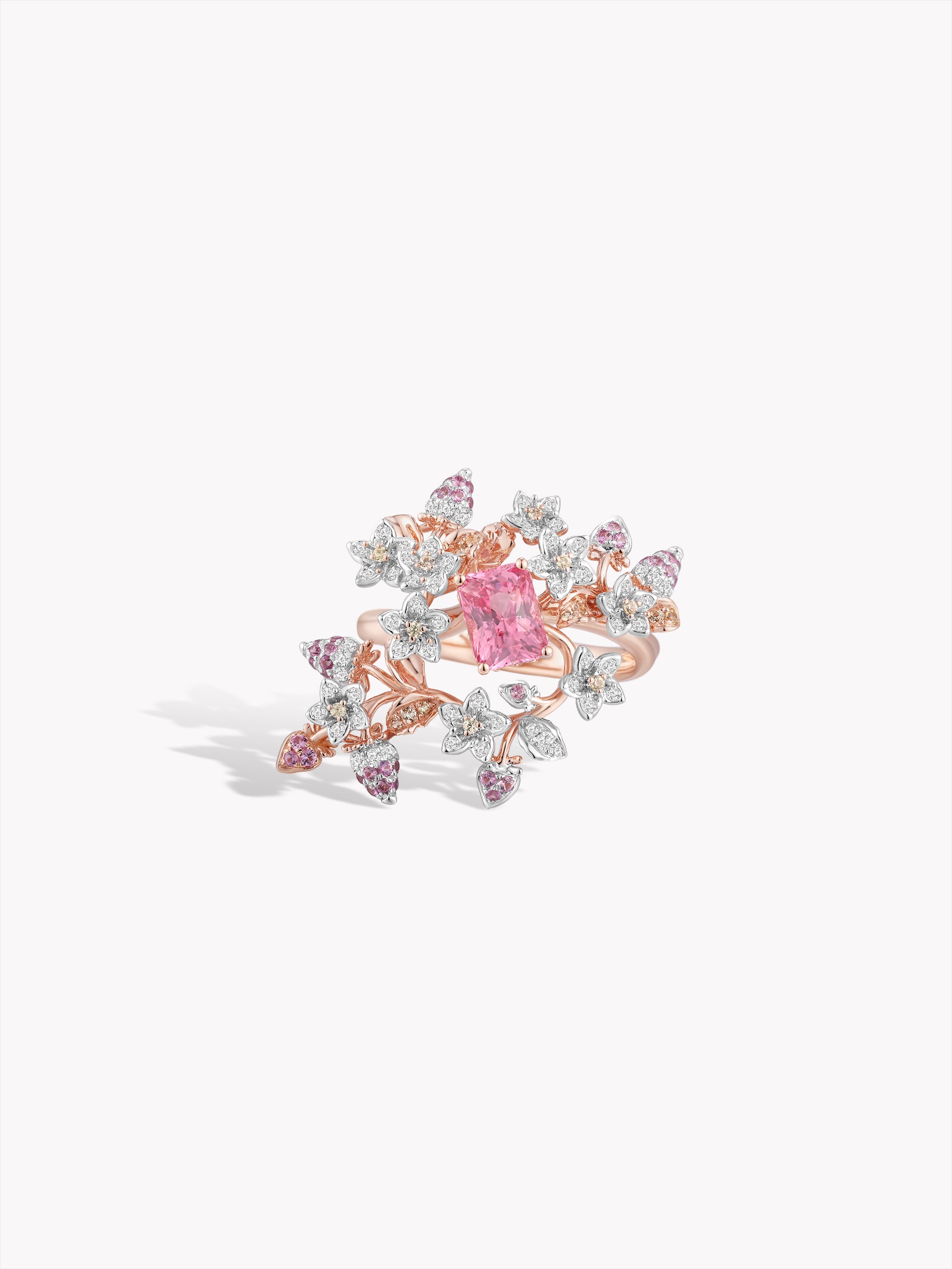 Mahenge Strawberry Rose Gold Ring