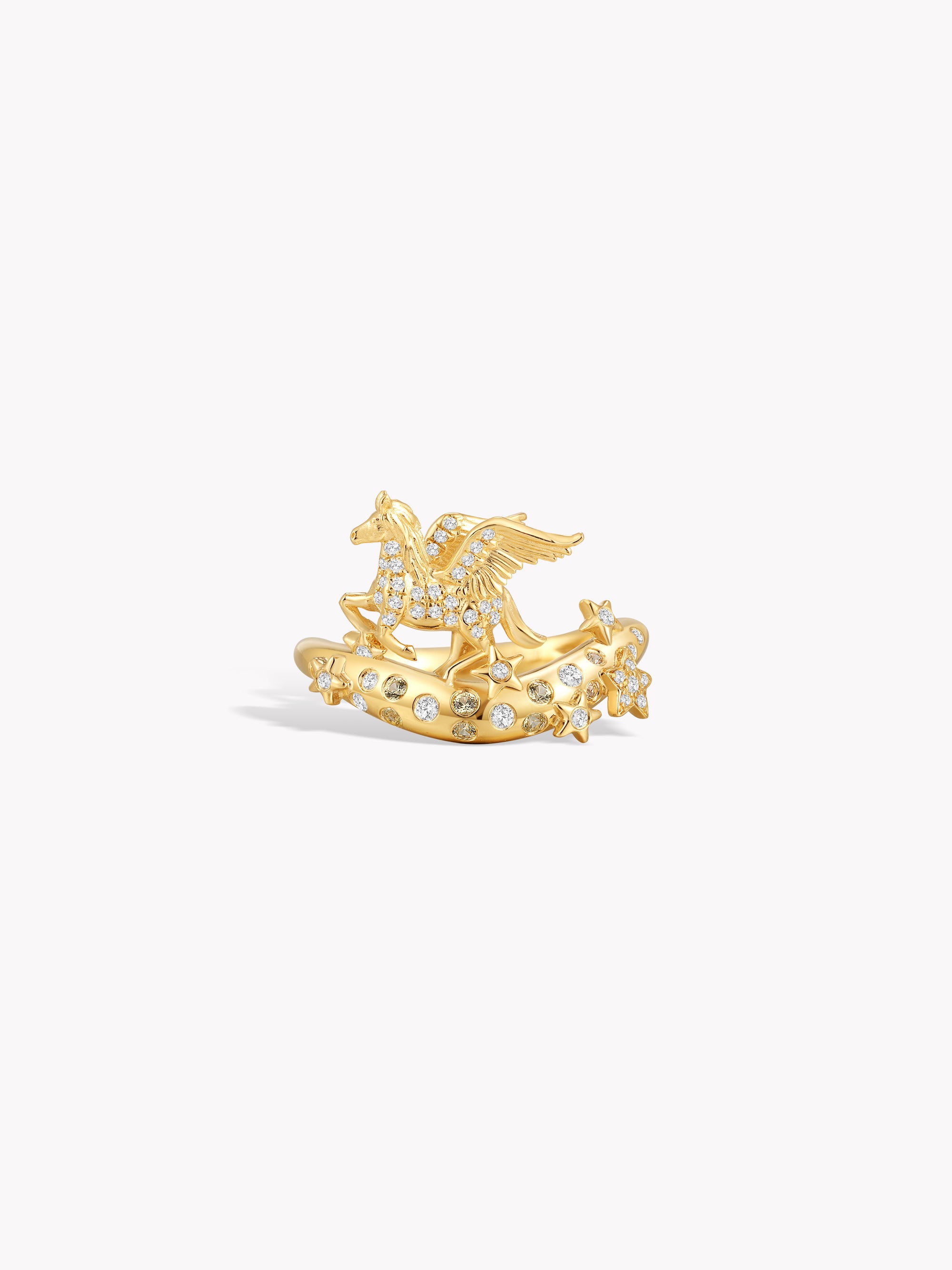 New Year Series Sapphire Pegasus Ring