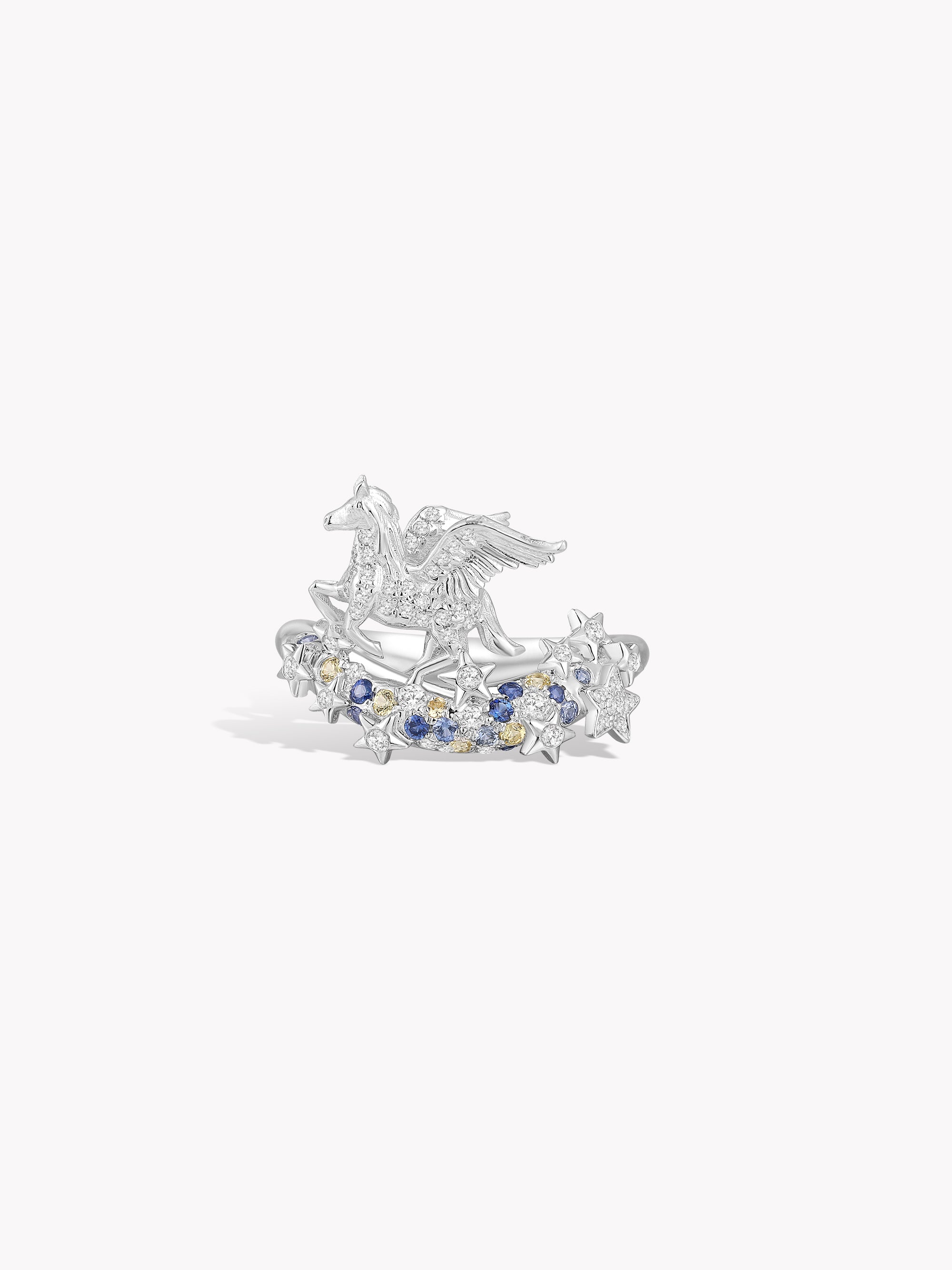 New Year Series Sapphire Pegasus Ring