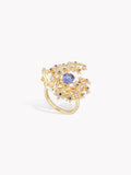Purple Sapphire Hyacinth Ring