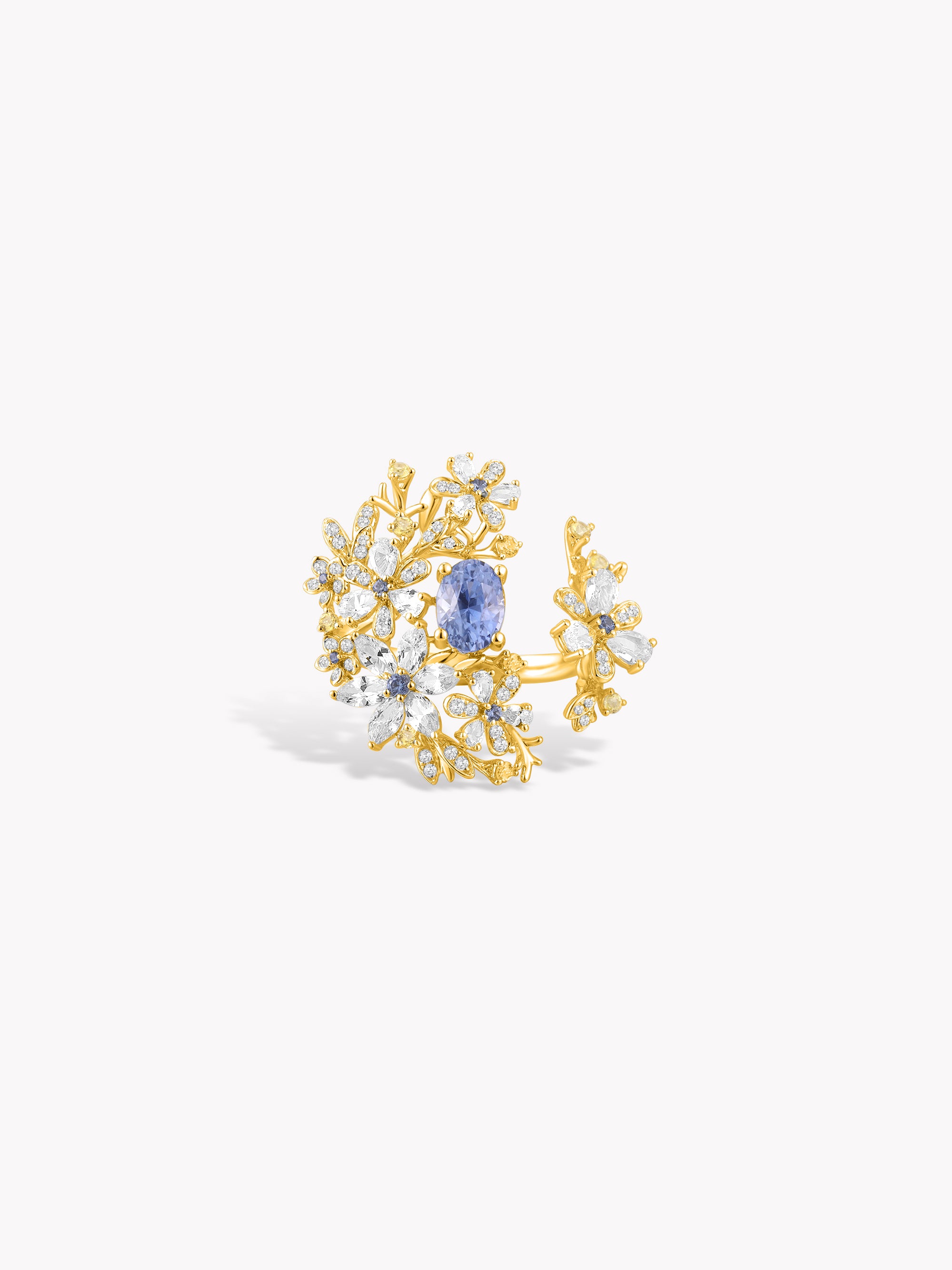 Aris Icons: Floral Branch Ring