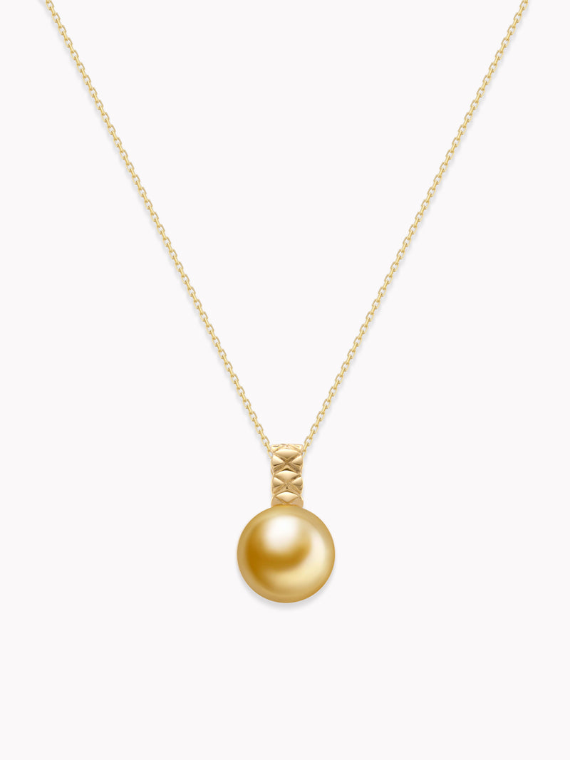 Maison Soleil Golden South Sea Pearl Pendant