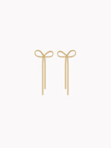 Maison Bow Drip Earrings