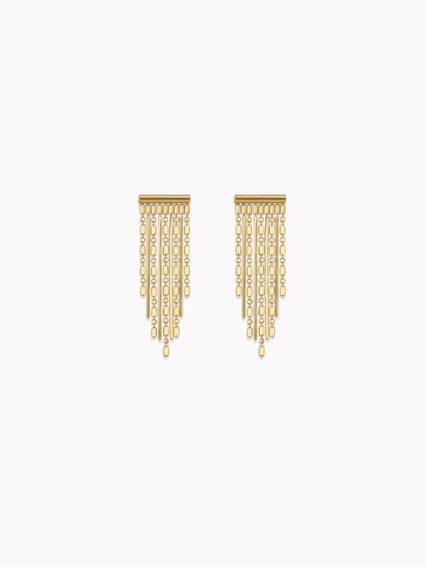 Short Tassel Drop Earrings