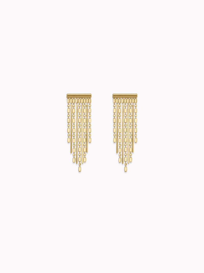 Short Tassel Drop Earrings