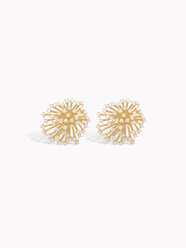 Celestial Firework Diamond Studs