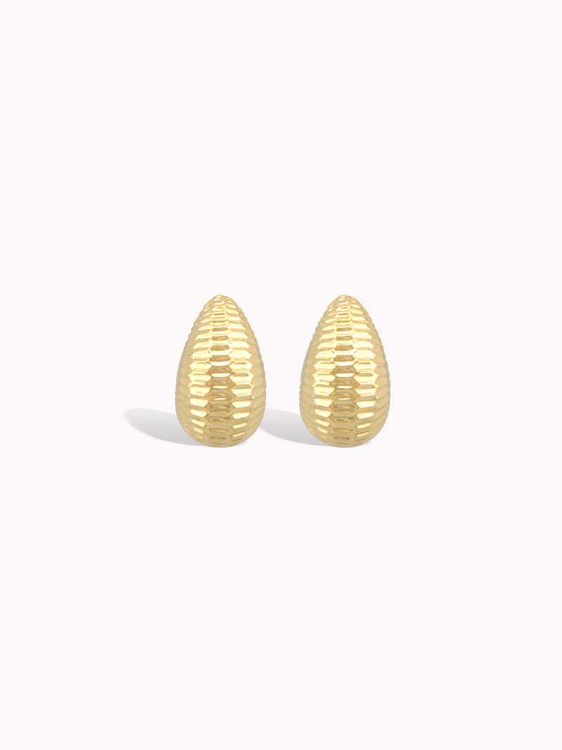Corn Mini Hoop Earrings