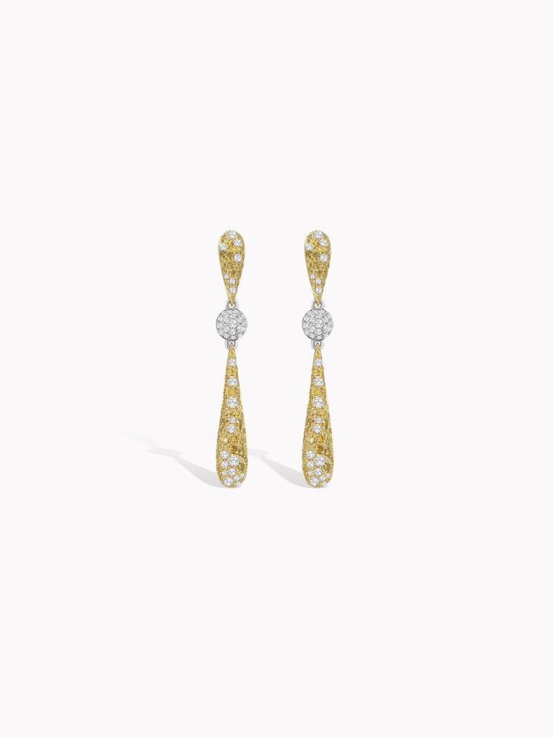 Lumière Baguette Drop Earrings
