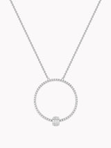 Diamond Orbit Necklace