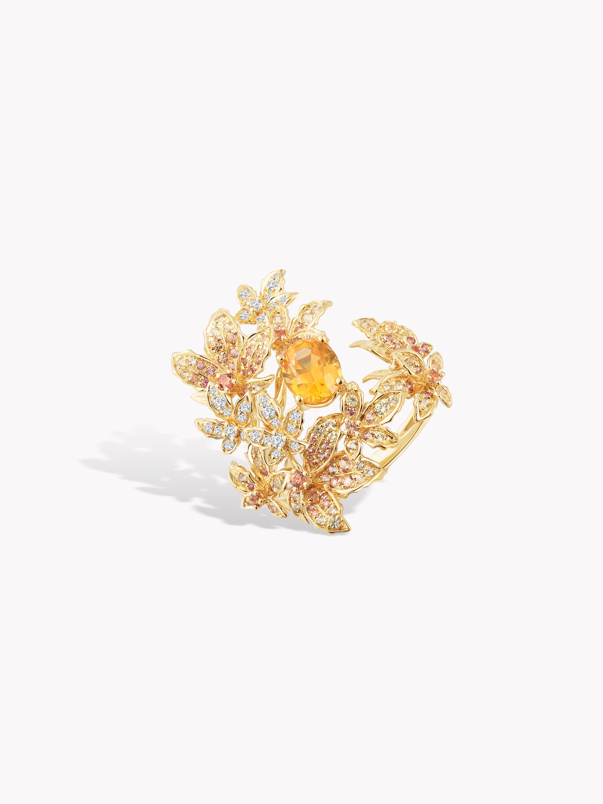 Maple Leaf Open Ring