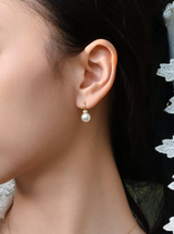 Renzo 18K Akoya Pearl Earrings