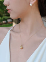 Norine 18K South Sea Golden Pearl Pendant