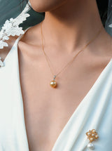 Norine 18K South Sea Golden Pearl Pendant