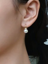 Renzo 18K Akoya Pearl Earrings