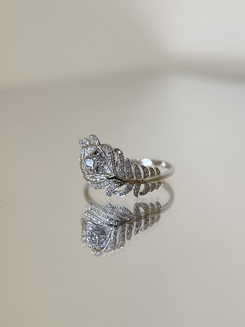 Featherlight Whisper Diamond Ring