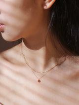 The Bijou 18K Ruby Necklace