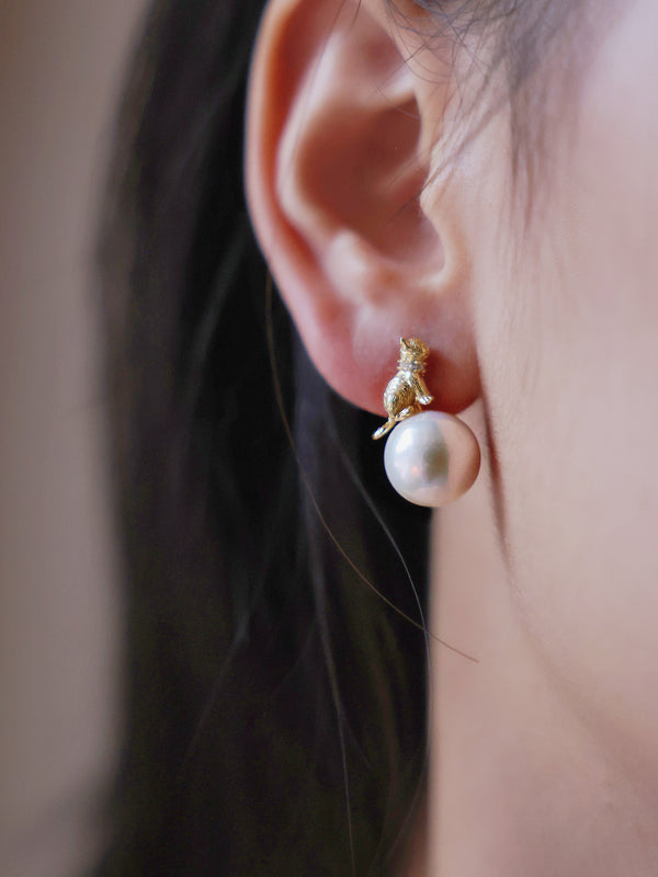 The Momi Gold-Filled Edison Pearl Earring