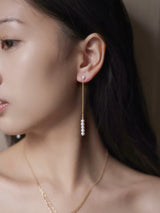 The Rhea Gold-Filled Freshwater Pearl Drop Earring