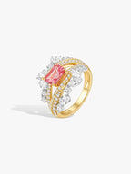 1.19 ct Mahenge Geometric Ring