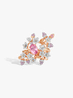 1ct Mahenge Strawberry Natural Diamond Ring