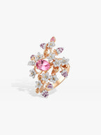 1ct Mahenge Strawberry Natural Diamond Ring