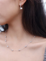 The Aria 18K Keshi Pearl Necklace