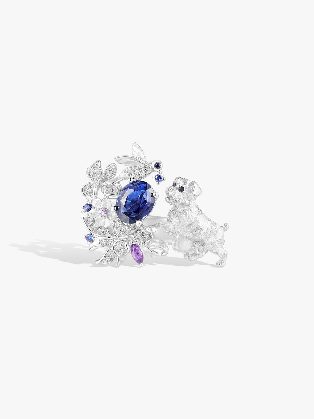 Bespoke Archieve: Iris Garden Guardian Ring