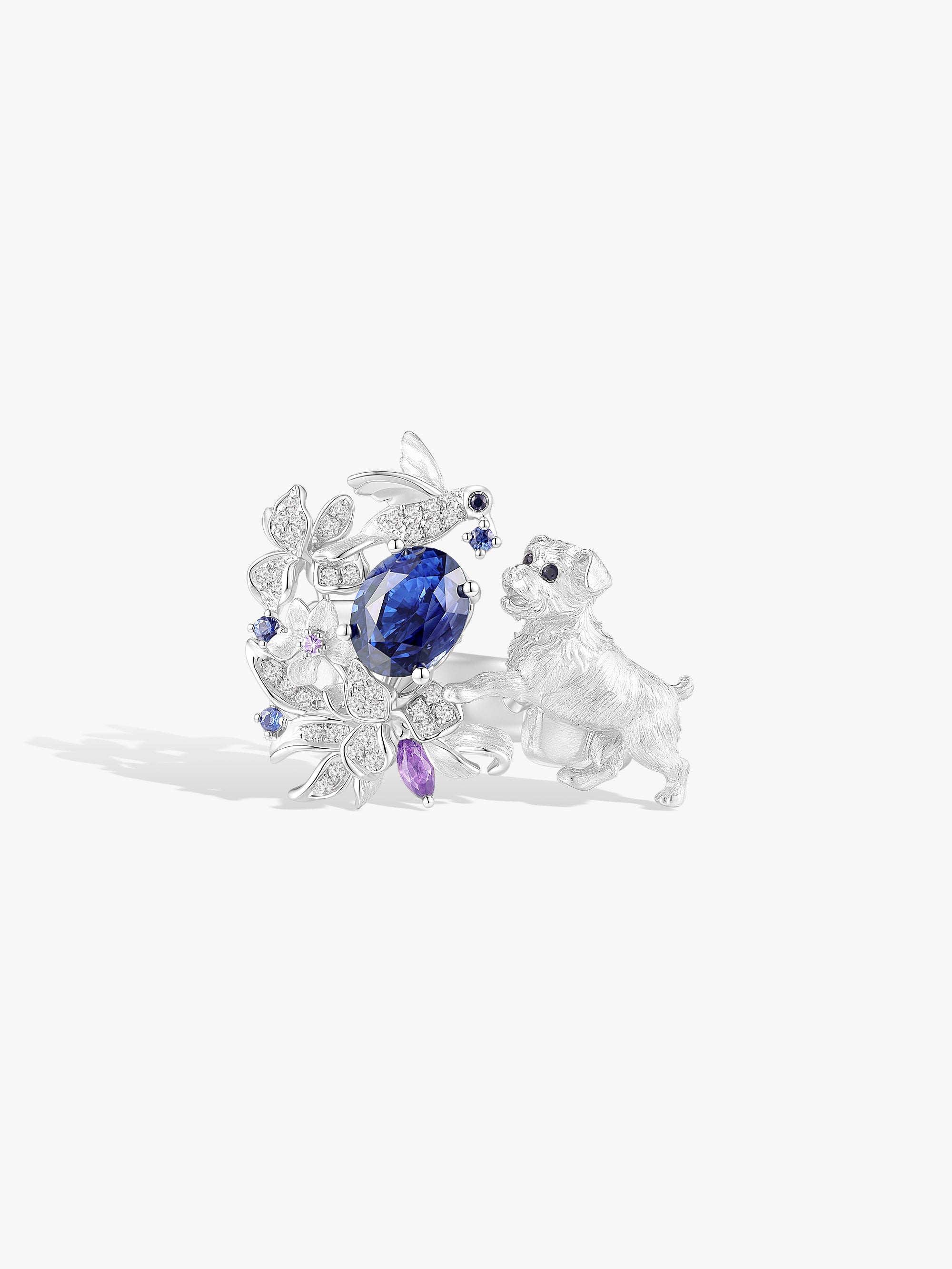 Bespoke Archieve: Iris Garden Guardian Ring