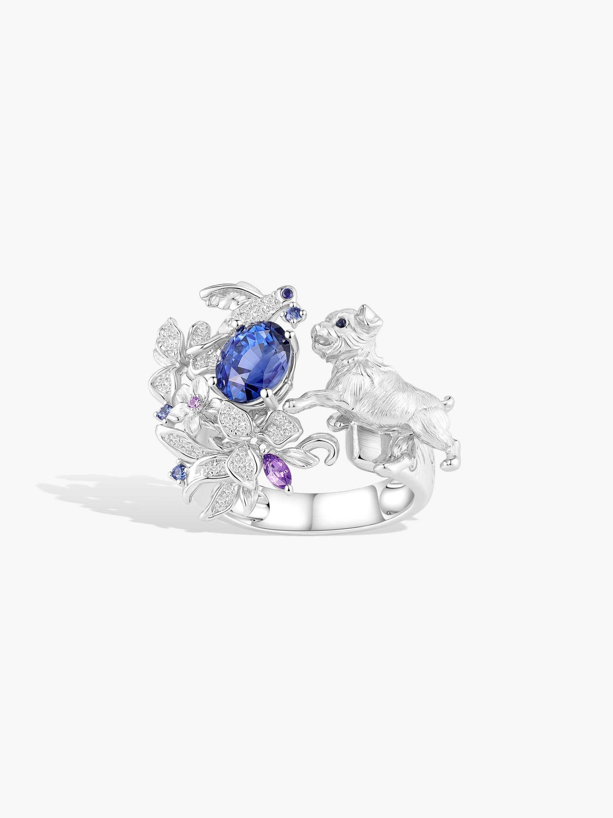 Bespoke Archieve: Iris Garden Guardian Ring