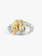 Bespoke Archieve: Lily of the Valley Kitten Ring