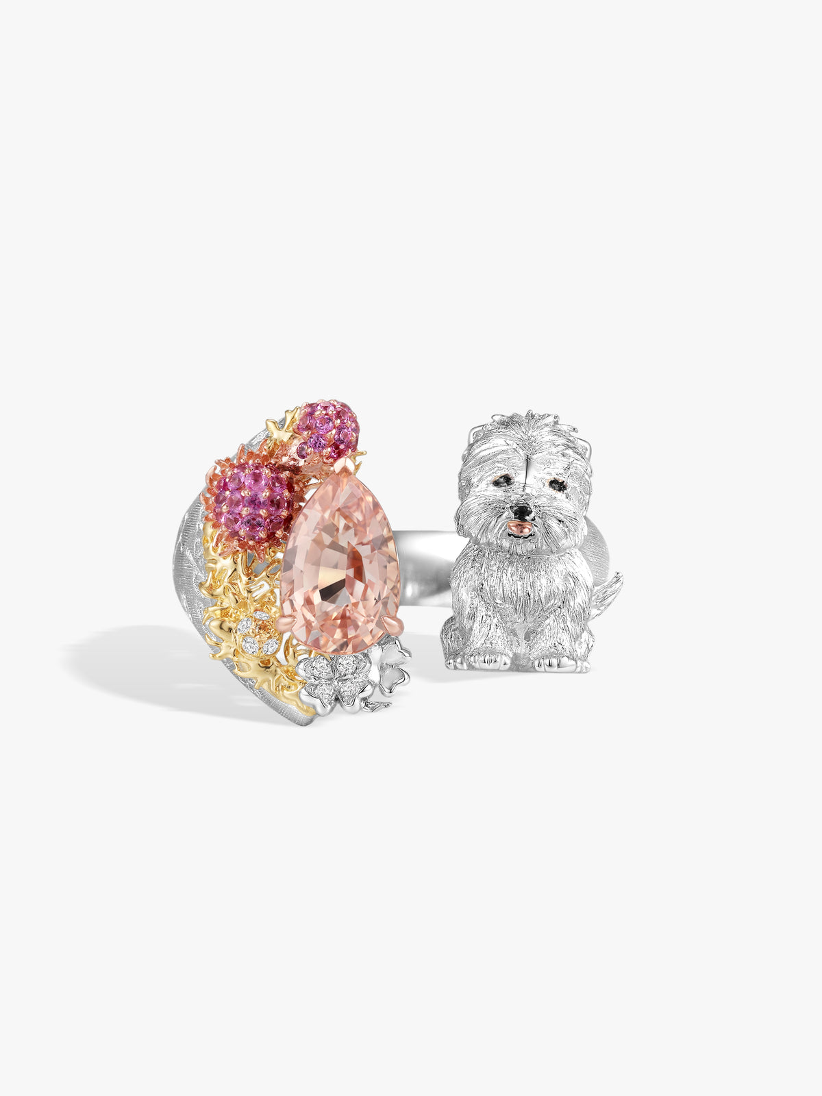 Bespoke Archieve: West Highland White Terrier Thistle Ring