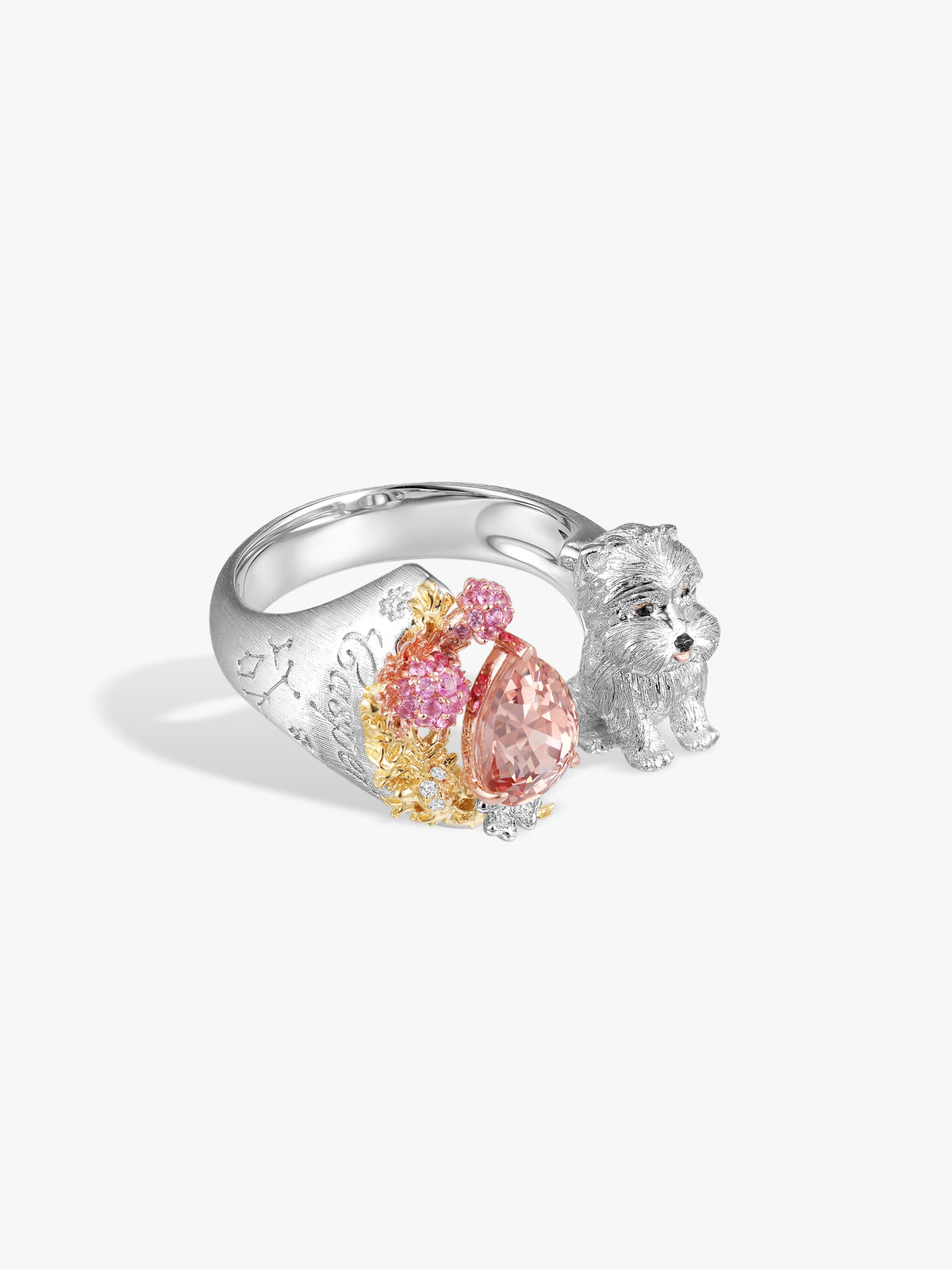 Bespoke Archieve: West Highland White Terrier Thistle Ring