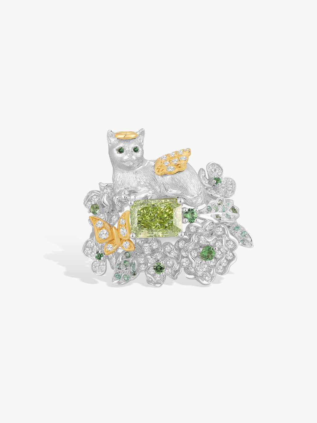 Bespoke Archieve: Angel Kitten Guardian Ring
