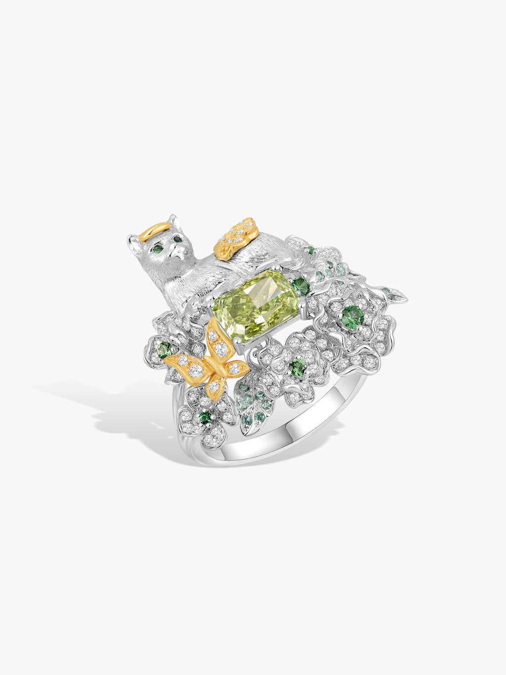 Bespoke Archieve: Angel Kitten Guardian Ring